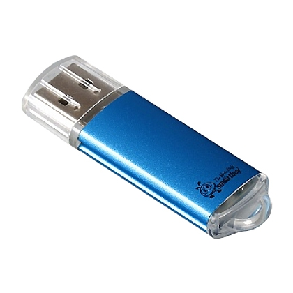 Накопитель USB flash 8ГБ SMARTBUY &quot;V-Cut&quot; (SB8GBVC-B), синий