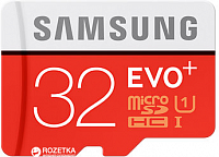 Карта памяти 32ГБ Samsung &quot;MB-MC32GA/RU&quot; microSD HC UHS-I + адаптер