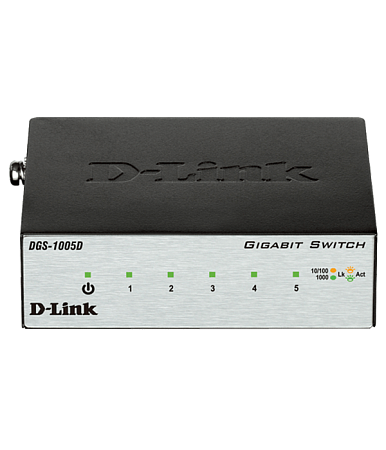Коммутатор D-Link &quot;DGS-1005D/I3A&quot; 5 портов 1000Мбит/сек.