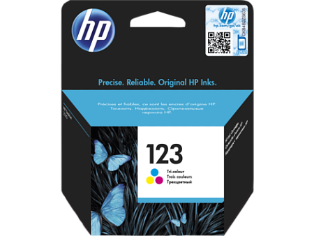 Картридж струйный HP 123 DJ2130 (F6V16AE), цветной