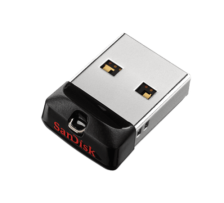 Флешка USB SanDisk Cruzer Fit 32Гб, USB2.0, черный [sdcz33-032g-g35]