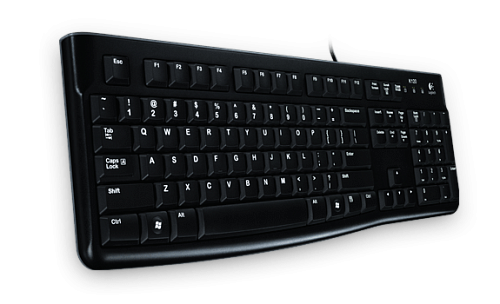 Клавиатура проводная Logitech &amp;quot;K120&amp;quot; (920-002522), USB, 104кл., водонепроницаемая, черная