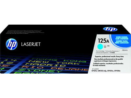 Картридж HP Color LaserJet &quot;CB541A&quot;, 1400 стр., голуб.