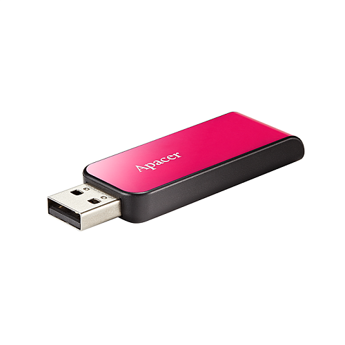 Накопитель USB flash 16ГБ Apacer AH334 (AP16GAH334P-1), розовый