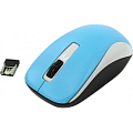 Мышь беспроводная оптическая GENIUS &amp;quot;NX-7010&amp;quot; (31030114110), USB, 2кноп. + 1кол.-кноп., бело-голуб.