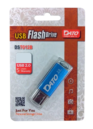 Накопитель USB flash 32ГБ DATO &quot;DS7012&quot;, USB2.0, синий