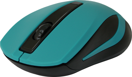 Мышь беспроводная DEFENDER #1 &quot;MM-605&quot; (52607), USB, 2кнопки + 1колесо-кнопка, оптическая, зеленая