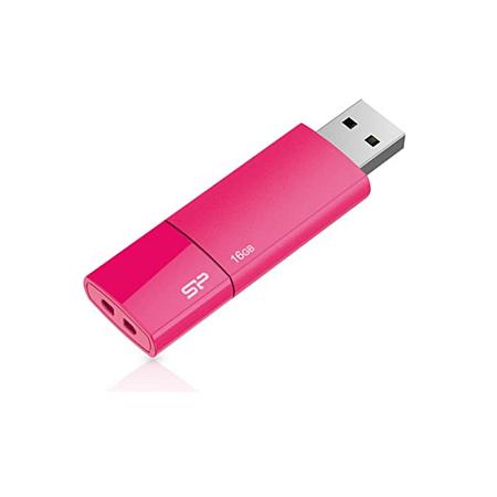 Флеш-диск 32GB SILICON POWER Ultima U05 (SP32GBUF2U05V1H), USB 2.0, розовый