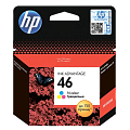 Картридж струйный HP 46 (CZ638AE), цветной