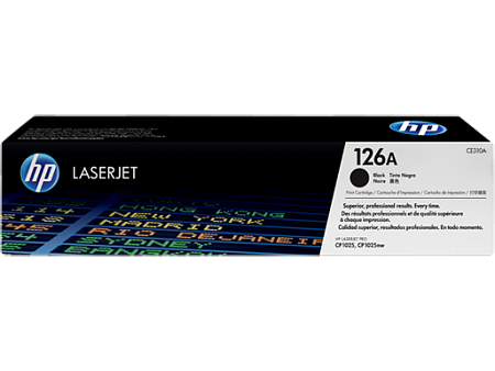 Картридж HP LaserJet &quot;126A&quot; (CE310A), 1200 стр., черн.