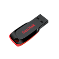 Накопитель USB flash 32ГБ Sandisk Cruzer Blade, черно-красный
